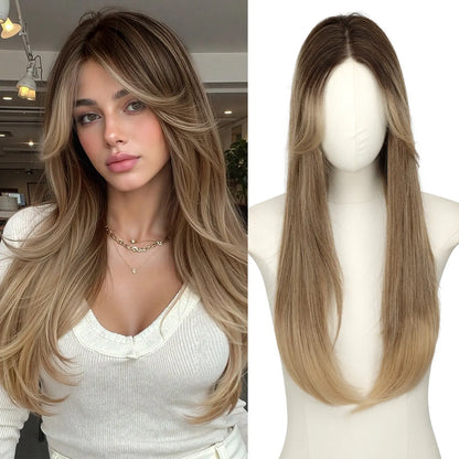 🔥Last Day 70% OFF✨Serenant™ Hair Topper Slightly Layered Synthetic Extensions No Wig