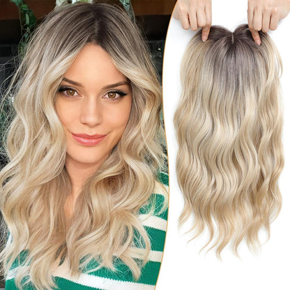 ⚡ Final Hours –💖2026 New Lightweight & Breathable Wavy Hair Topper