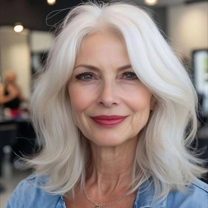 ⚡ Final Hours –💖2026 New Lightweight & Breathable Wavy Hair Topper