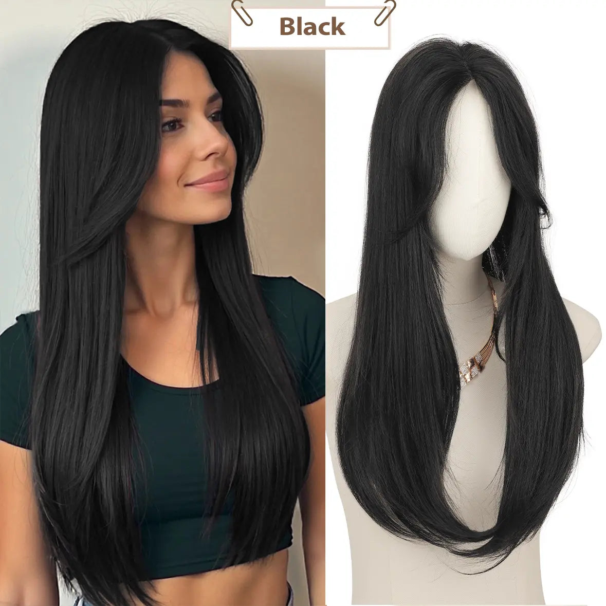🔥Last Day 70% OFF✨Serenant™ Hair Topper Slightly Layered Synthetic Extensions No Wig