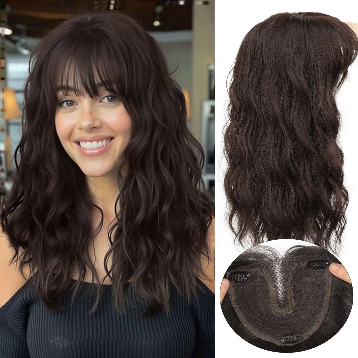 ✨Serenant™ Natural Breathable Invisible Hair Piece