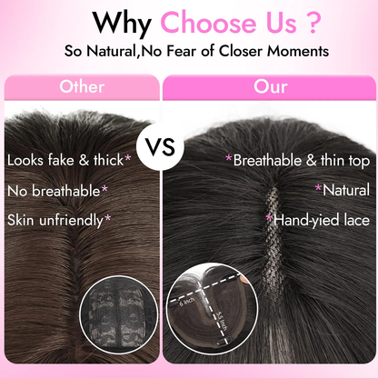 ✨Serenant™ Natural Breathable Invisible Hair Piece