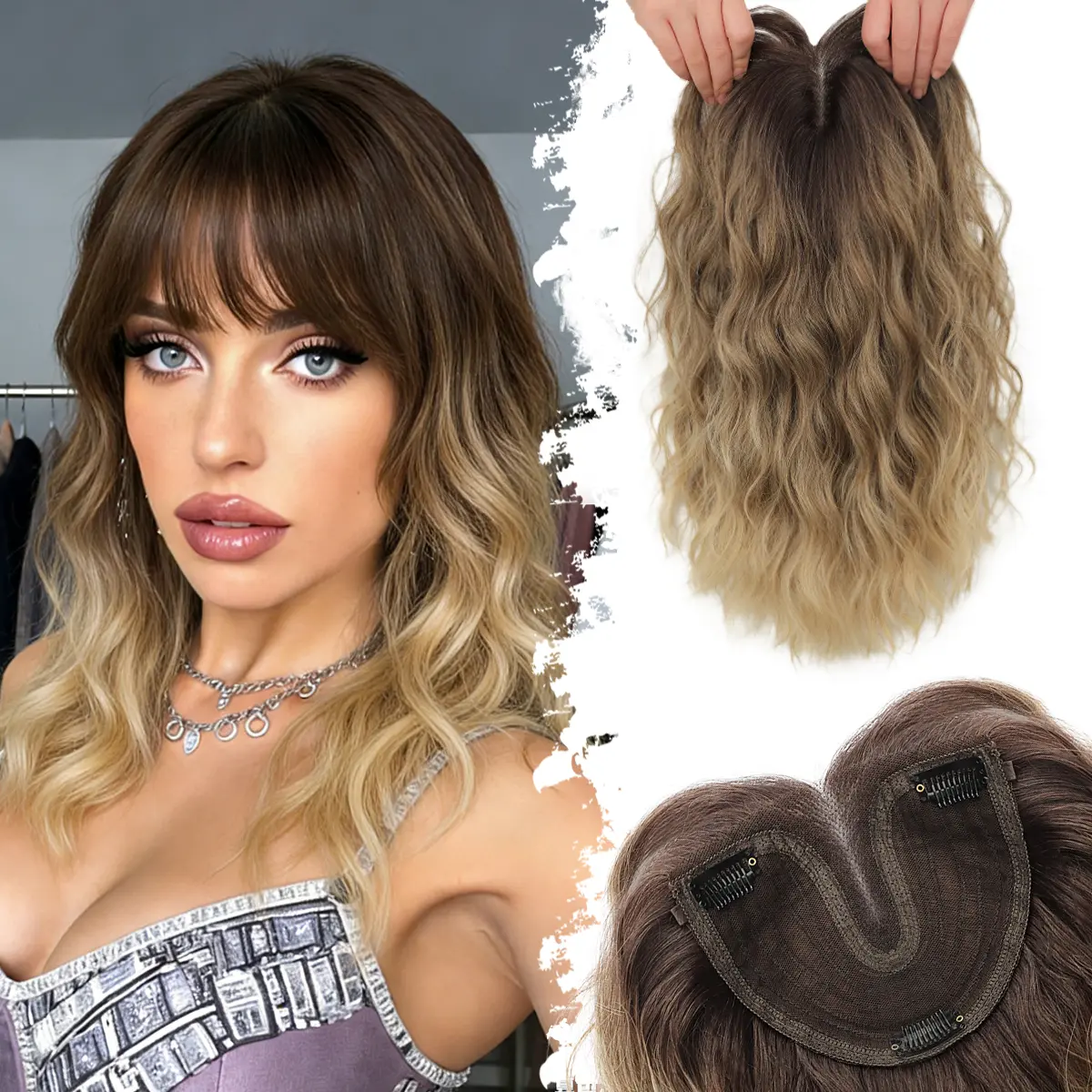 ✨Serenant™ Natural Breathable Invisible Hair Piece