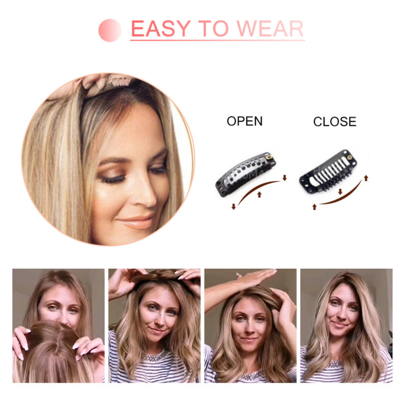 ⚡ Final Hours –💖2026 New Lightweight & Breathable Wavy Hair Topper