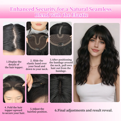 ✨Serenant™ Natural Breathable Invisible Hair Piece