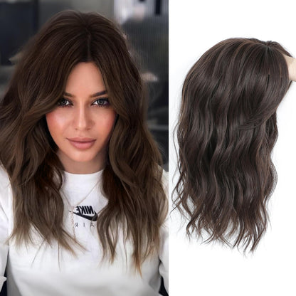 ⚡ Final Hours –💖2026 New Lightweight & Breathable Wavy Hair Topper