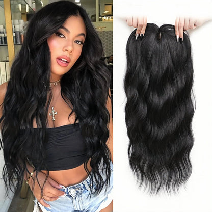 ⚡ Final Hours –💖2026 New Lightweight & Breathable Wavy Hair Topper