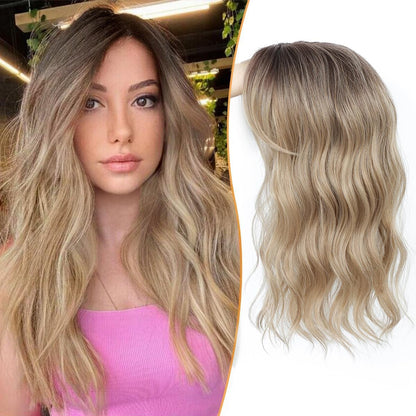 ⚡ Final Hours –💖2026 New Lightweight & Breathable Wavy Hair Topper