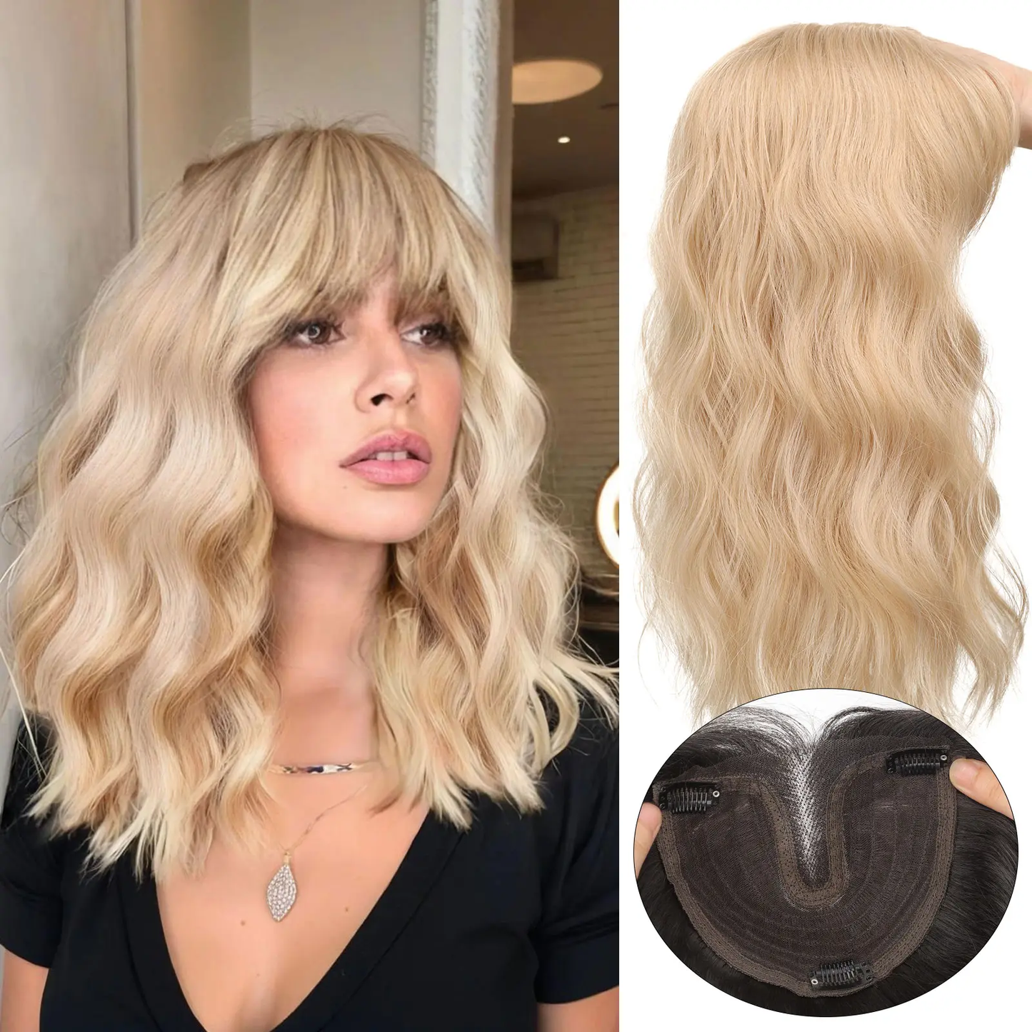 ✨Serenant™ Natural Breathable Invisible Hair Piece