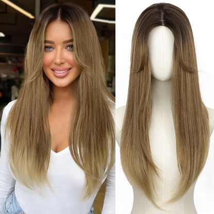🔥Last Day 70% OFF✨Serenant™ Hair Topper Slightly Layered Synthetic Extensions No Wig